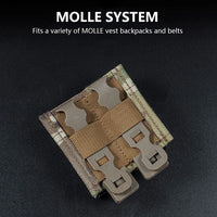 Porte-Chargeur Pistolet 9 mm Simple ou Double en Nylon avec Fixation MOLLE, vue 3
