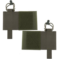 Poches Latérales Élastiques pour Gilet Tactique Porte-Plaques, Nylon 500D, Paire, vue 11