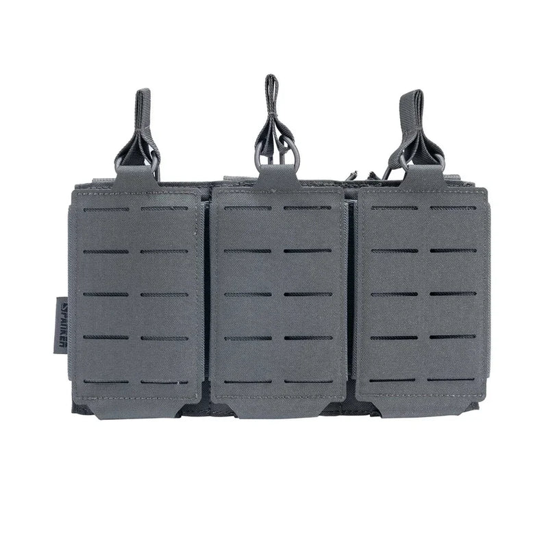 Porte-Chargeurs Triple MOLLE en Nylon pour Fusil, Découpe Laser, vue 9