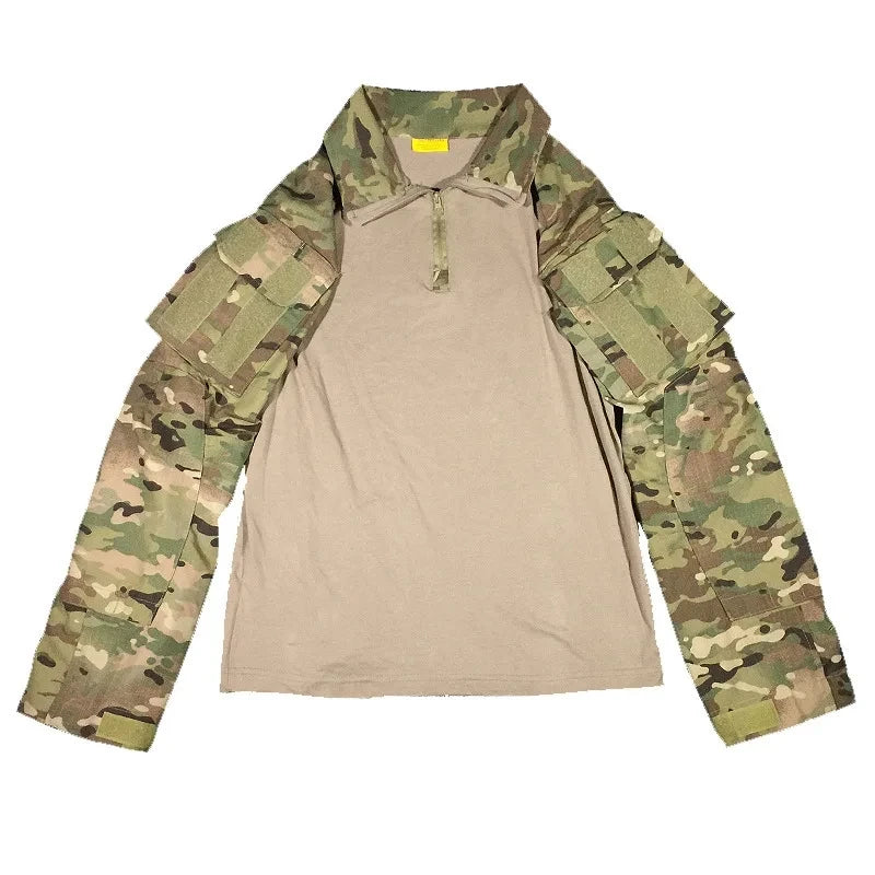 Tenue Airsoft Tactique, Chemise ou Pantalon de Combat à la Pièce, 8 Coloris Camouflage, vue 2