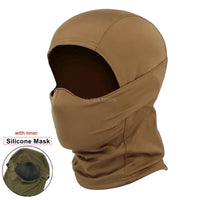 Cagoule Tactique Airsoft avec ou sans Insert en Silicone, 52-66 cm, vue 12