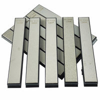 Pierres à Aiguiser Diamantées 160 x 20 x 9 mm pour Affûteur de Couteaux, Grains 80 à 3000, à l'Unité ou en Lot