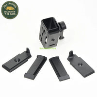 Porte-Chargeur IPSC Aluminium Réglable à 360°, pour Pistolet, Noir ou Orange, vue 3