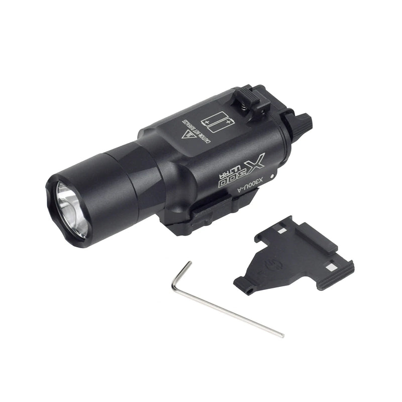Holster Kydex Rigide pour Pistolet G17 et G19 Équipé d'une Lampe, Droitier, vue 8