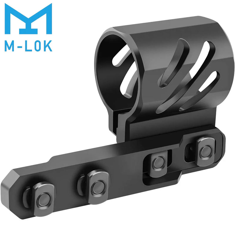 Support de Lampe Tactique Déporté pour Garde-Main M-LOK, Aluminium Noir, vue 2