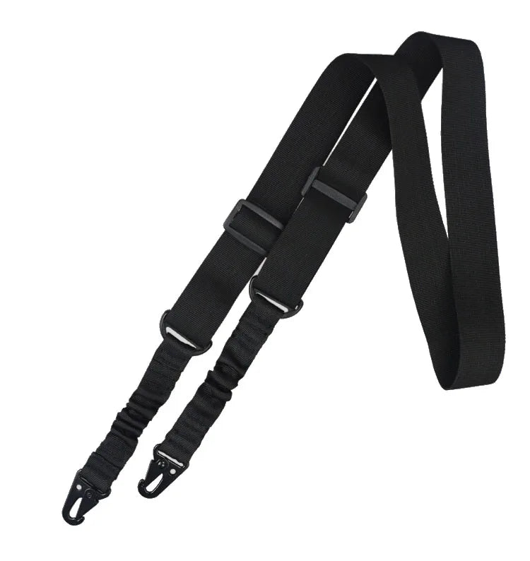 Bretelle de Fusil 2 Points Nylon à Crochets, Réglable jusqu'à 140 cm
