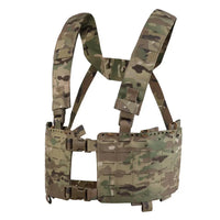 Gilet Tactique Chest Rig à Panneaux Latéraux Séparés, Découpe Laser MOLLE, Nylon, vue 2