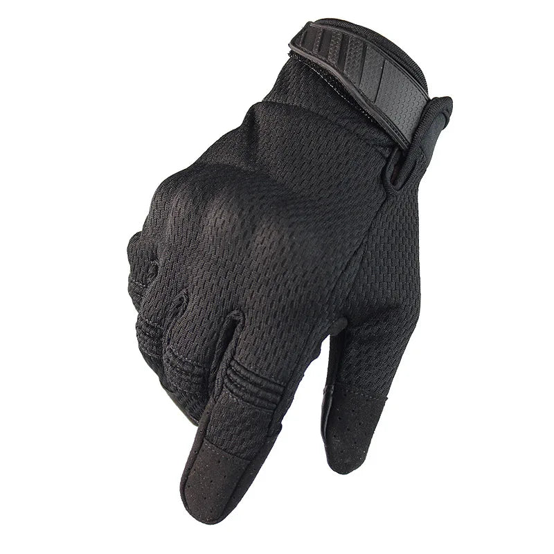 Gants Tactiques Écran Tactile Doigts Complets en Nylon, 4 Coloris, vue 5