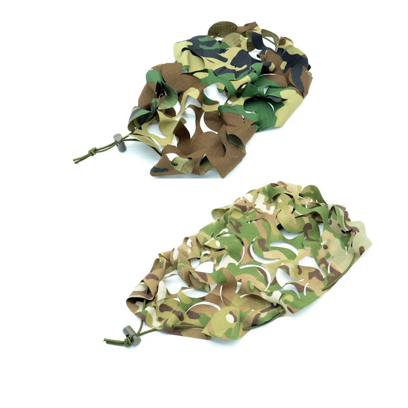 Filet Camouflage 3D Nylon pour Casque et Sac, à la Pièce, vue 2