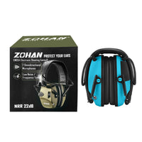 Casque Anti-Bruit Électronique Pliable, Rose, Turquoise ou Marron, avec ou sans Étui, vue 5