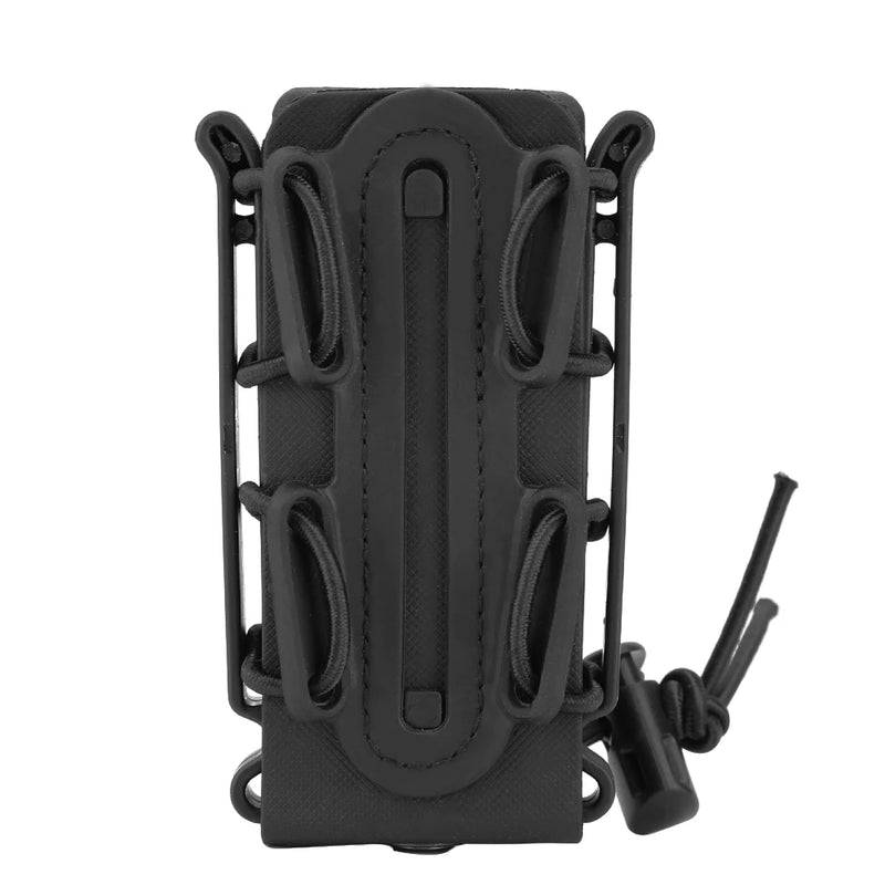 Porte-Chargeur Pistolet 9 mm à Coque Souple, Fixation Ceinture et MOLLE, vue 2