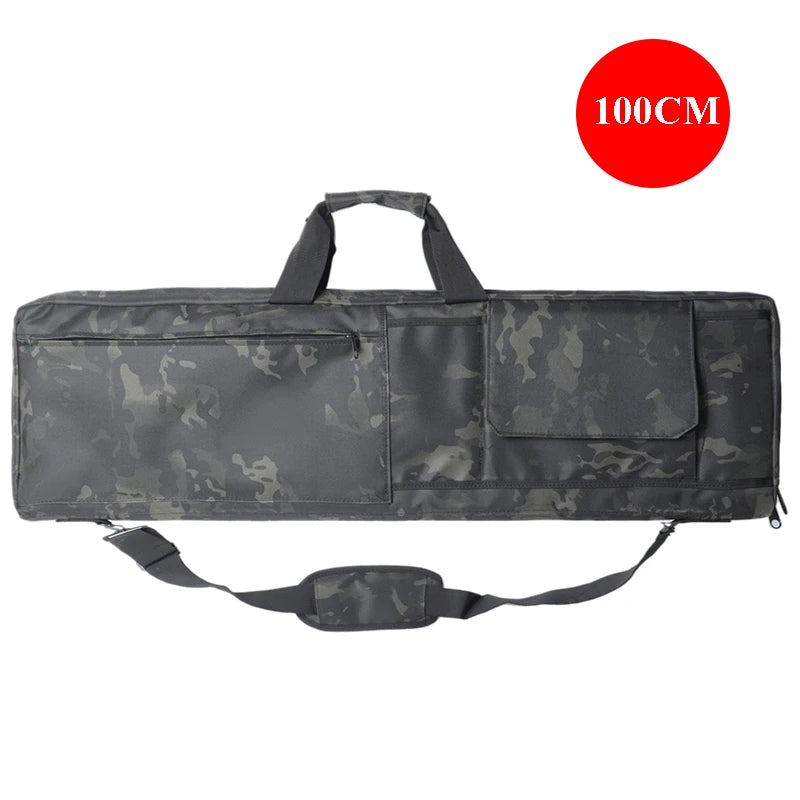 Housse de Fusil Rembourrée Oxford 600D, 85 ou 100 cm, Poches MOLLE et Bandoulière, vue 8