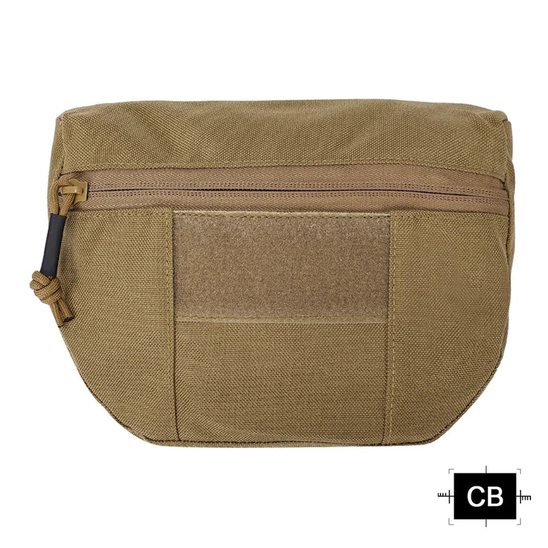 Gilet Tactique Chest Rig Nylon 500D avec Poches Frontales, Poche Pendante en Option, vue 11