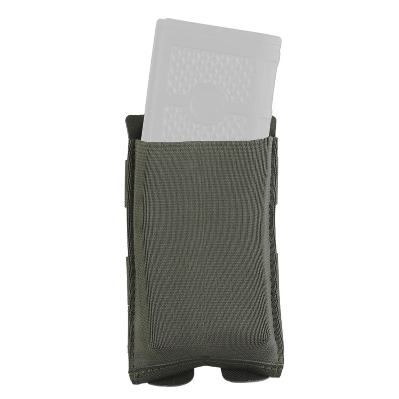 Porte-Chargeur Élastique MOLLE Nylon 5,56 et 7,62 mm, Simple, Double ou Triple, vue 14