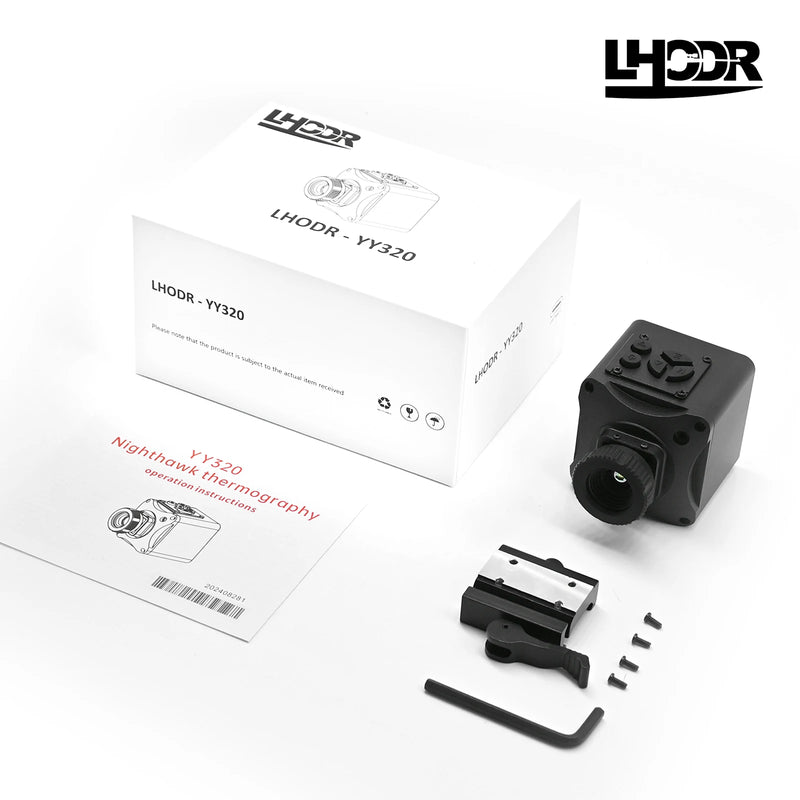 Lunette Thermique 320×240 avec Réticule et Pointeur Laser, Fixation sur Rail, vue 4