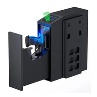 Coffre-Fort Pistolet Biométrique 50 Empreintes avec Éclairage LED, Fixation Murale, vue 5