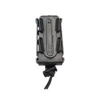 Porte-Chargeur 9 mm Coque Souple TPR et Cordon Élastique, Fixation MOLLE, vue 7