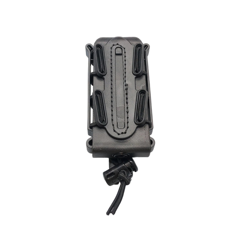 Porte-Chargeur 9 mm Coque Souple TPR et Cordon Élastique, Fixation MOLLE, vue 7