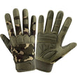 Gants Tactiques Doigts Complets à Écran Tactile, Phalanges Rembourrées, 5 Coloris, M à XL