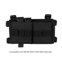 Porte-Chargeur Double Élastique pour Chargeurs de Pistolet, Fixation Auto-Agrippante, 3 Coloris, vue 3