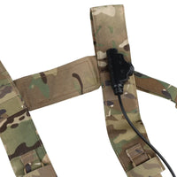 Gilet Tactique Micro Chest Rig à Découpe Laser MOLLE avec Triple Porte-Chargeur, vue 5