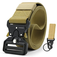 Ceinture Tactique Nylon à Boucle Métal Démontage Rapide, 3,8 cm, avec Mousqueton, vue 12