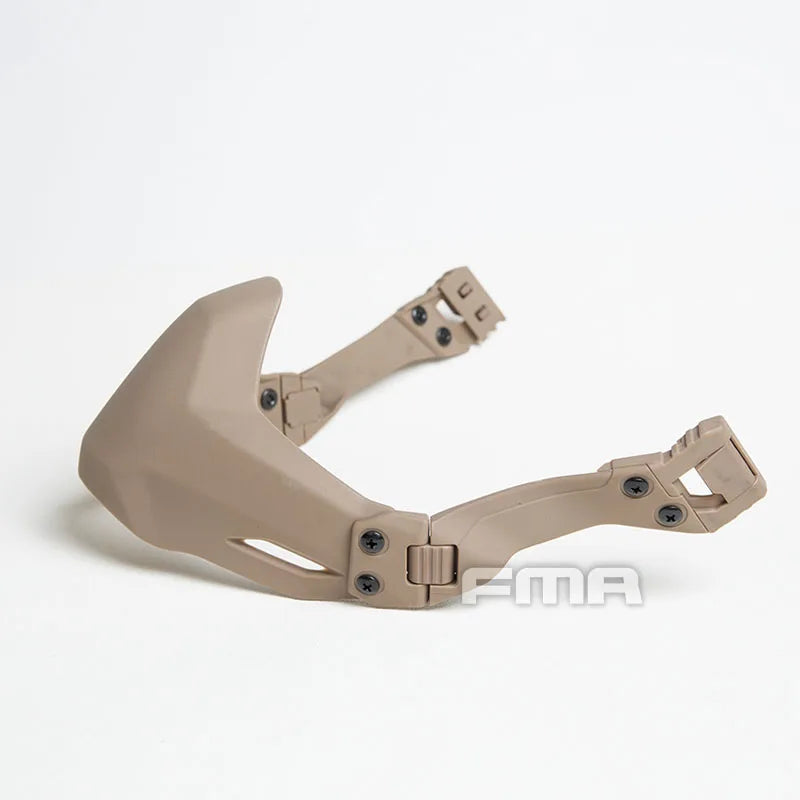 Demi-Masque Airsoft Pliable pour Casque Tactique, Noir, Beige Sable ou Vert Foliage, vue 11