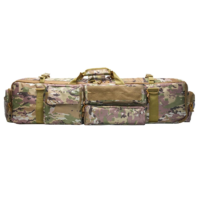 Housse Fusil Tactique 96 cm en Nylon avec Poches et Bandoulière, 6 Coloris, vue 12