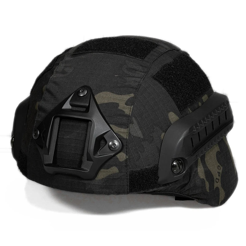 Housse de Casque Airsoft Type MICH 2000, Coton et Polyester, 15 Coloris, vue 4