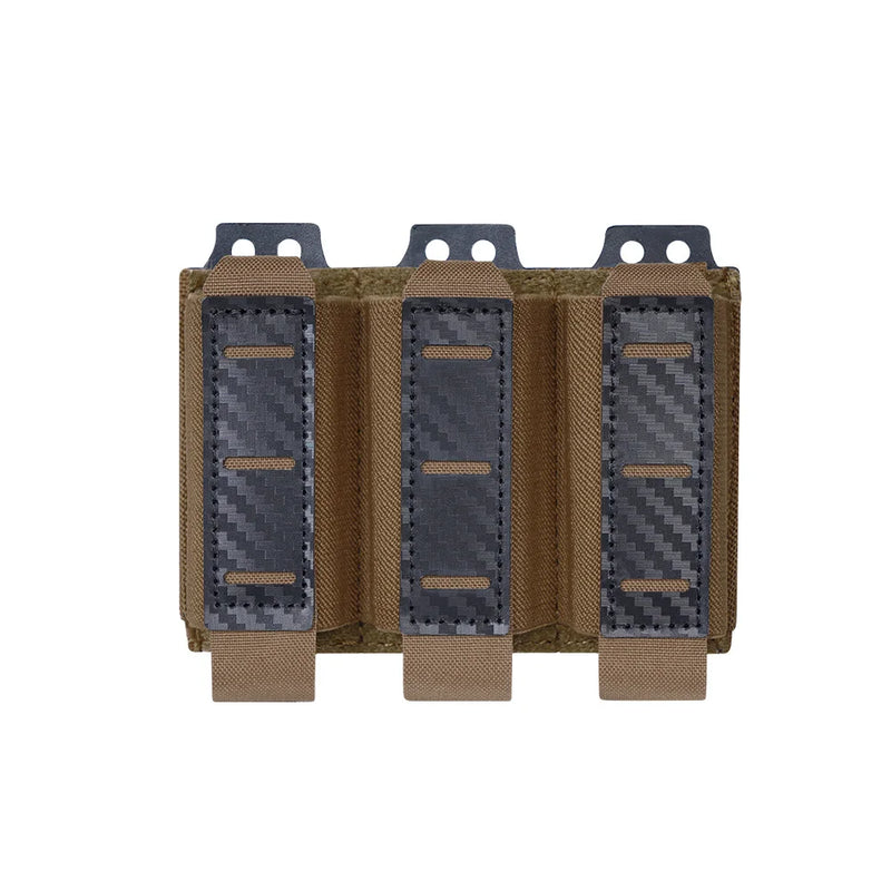 Porte-Chargeur MOLLE 9 mm Simple, Double ou Triple, Nylon à Découpe Laser, vue 15