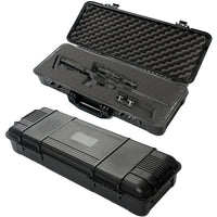 Mallette Arme Rigide en Polypropylène Noir avec Mousse Prédécoupée, 54,5 cm, vue 7