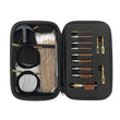 Kit de Nettoyage Arme Multi-Calibres, Étui Zippé, 9 Brosses et 3 Câbles