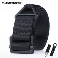 Ceinture Tactique en Nylon à Boucle Métallique, 125 cm, Sangles en Option, vue 2