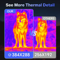 Monoculaire Thermique à Fixer sur la Tête, 384×288, Écran OLED, 50 Hz, vue 4