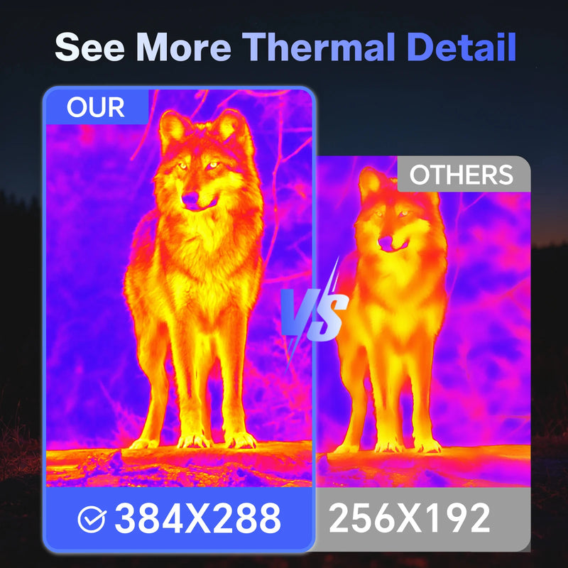 Monoculaire Thermique à Fixer sur la Tête, 384×288, Écran OLED, 50 Hz, vue 4