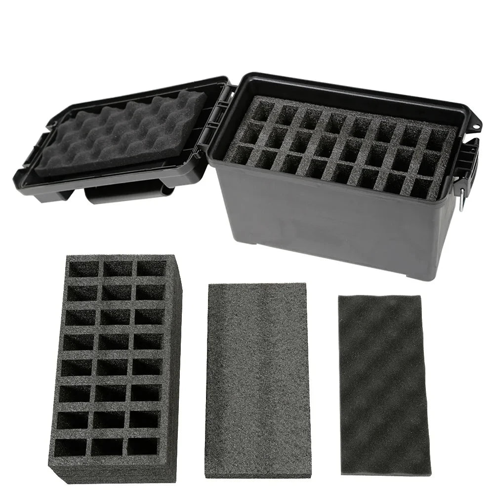 Porte-Chargeurs en Mousse pour 24 Chargeurs de Pistolet, avec ou sans Caisse Rigide
