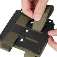 Porte-Chargeur MOLLE 9 mm Simple, Double ou Triple, Nylon à Découpe Laser, vue 3
