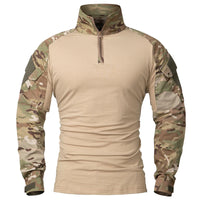 Chemise de Combat Ripstop à Col Montant et Demi-Zip, Homme, 5 Coloris, vue 8