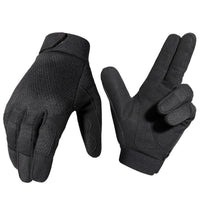 Gants Tactiques de Travail en Nylon Stretch, Paume Antidérapante, Noir ou Vert Armée, S à XL, vue 8