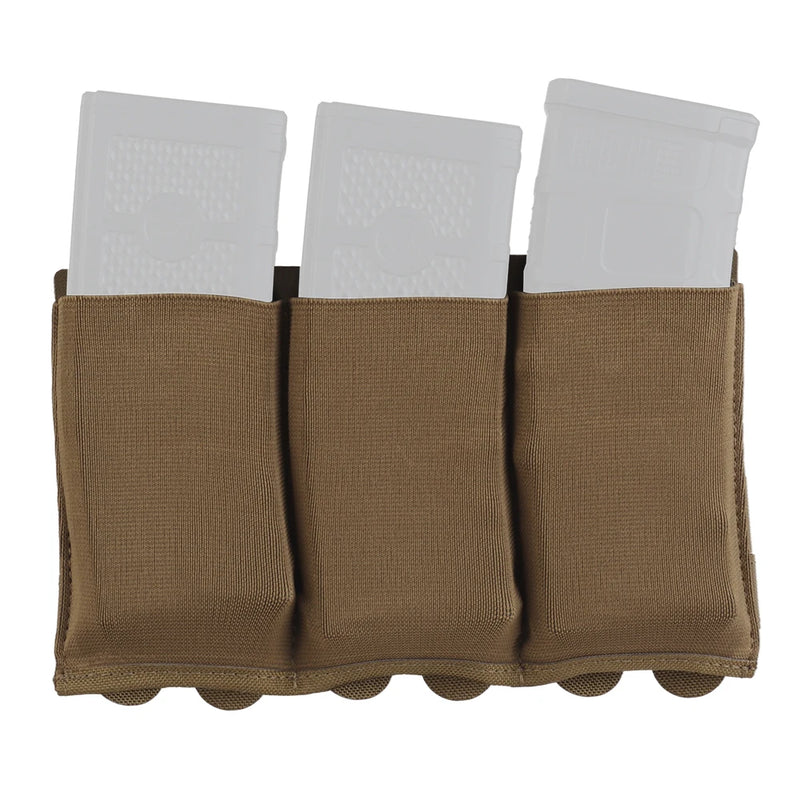 Porte-Chargeur Élastique MOLLE Nylon 5,56 et 7,62 mm, Simple, Double ou Triple, vue 13
