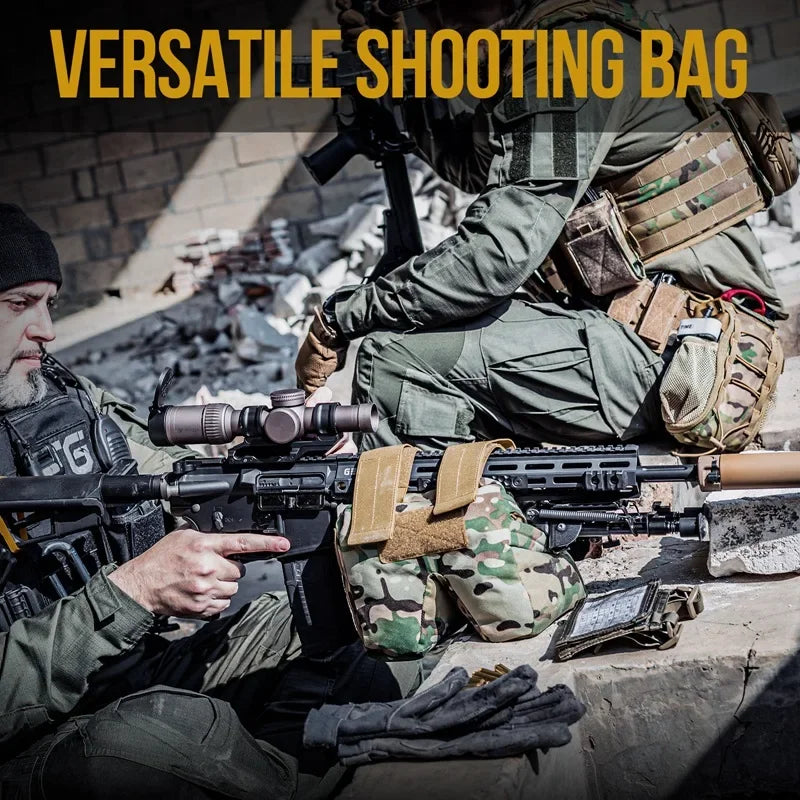 Sac de Tir d'Appui à Remplir en Nylon 500D pour Carabine, vue 3