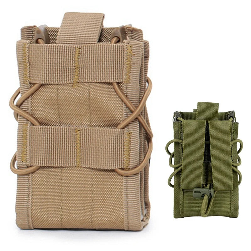 Porte-Chargeur Double 5,56 mm MOLLE Nylon 500D, 12 x 8,5 cm, vue 2