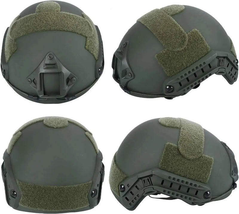 Casque Airsoft Type FAST en ABS, 560 g, Rails Latéraux et Support Frontal, vue 4