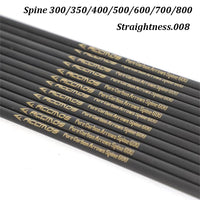 Flèches Carbone à Monter avec Plumes, Spine 300 à 800, Lot de 6 ou 12, vue 2