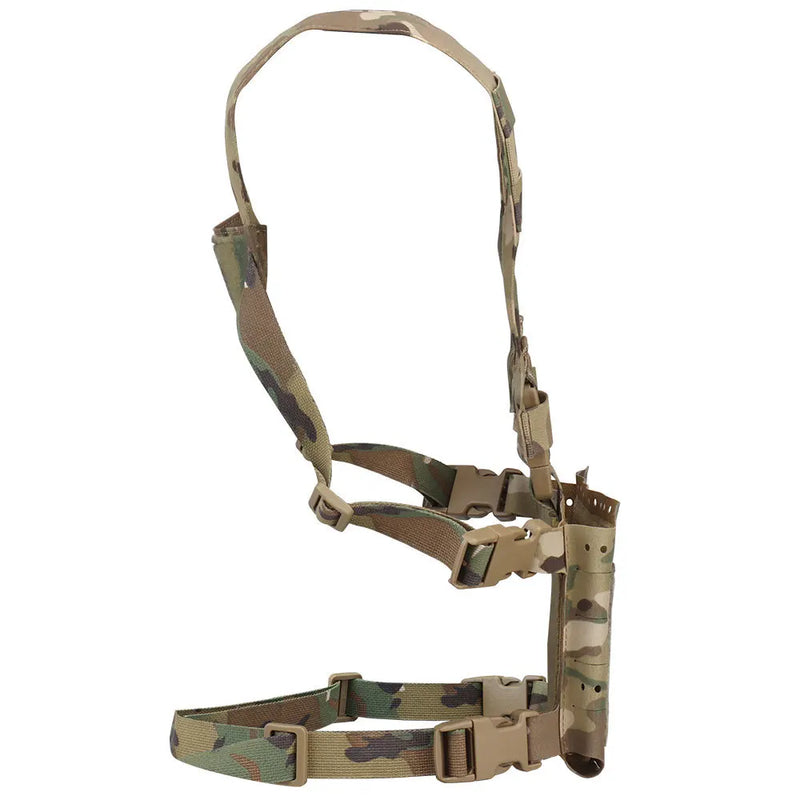Gilet Tactique Micro Chest Rig à Découpe Laser MOLLE avec Triple Porte-Chargeur, vue 3
