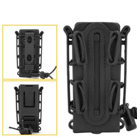 Porte-Chargeur Pistolet 9 mm à Coque Souple, Fixation Ceinture et MOLLE, vue 13