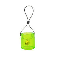 Cible de Tir Suspendue pour Lance-Pierre avec Clochette, Caoutchouc Vert, vue 7