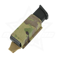 Porte-Chargeur Simple MOLLE Nylon pour Chargeur 9 mm avec Clip de Maintien, vue 5