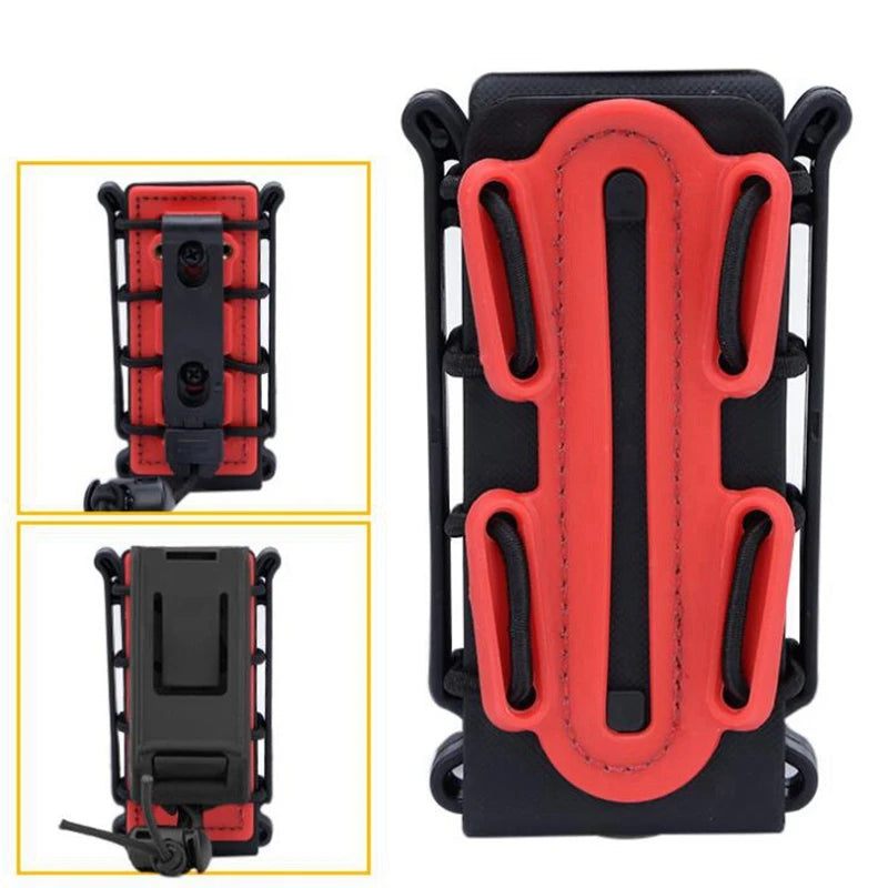 Porte-Chargeur Pistolet 9 mm à Coque Souple, Fixation Ceinture et MOLLE, vue 8