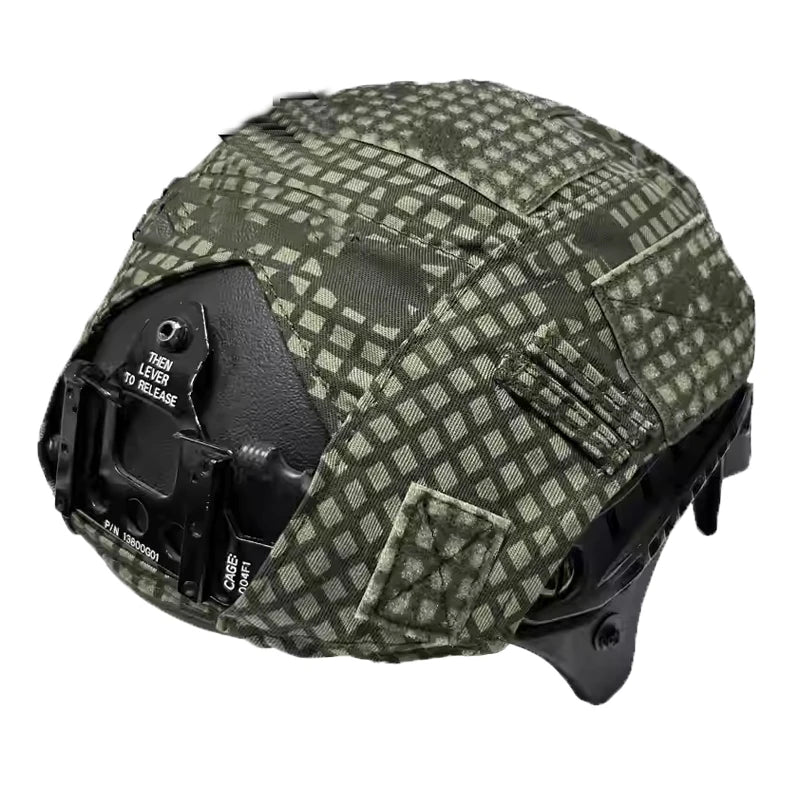 Housse de Casque Tactique Camouflage Type FAST, Taille M, 9 Motifs, vue 6